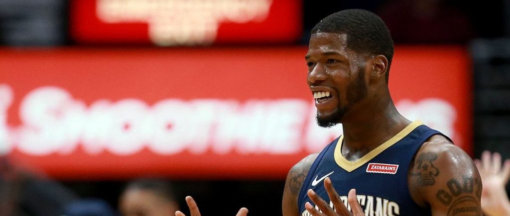 DeAndre Liggins sous le maillot des Pelicans.