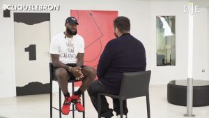 NBA – Retrouvez l&rsquo;interview de LeBron James chez Clique TV