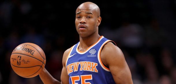 Jarrett Jack sous le maillot des Knicks en NBA