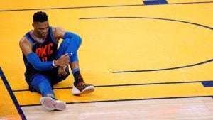 NBA – Faut-il s’inquiéter pour le genou de Russell Westbrook ?