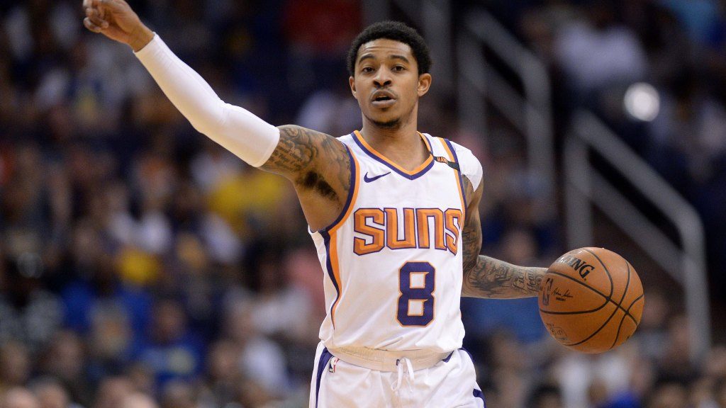 Tyler Ulis à la mène sous le maillot des Phoenix Suns