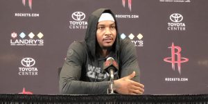 NBA – Carmelo Anthony : « Tout ce que je dois faire, c’est aider cette franchise à gagner le titre »
