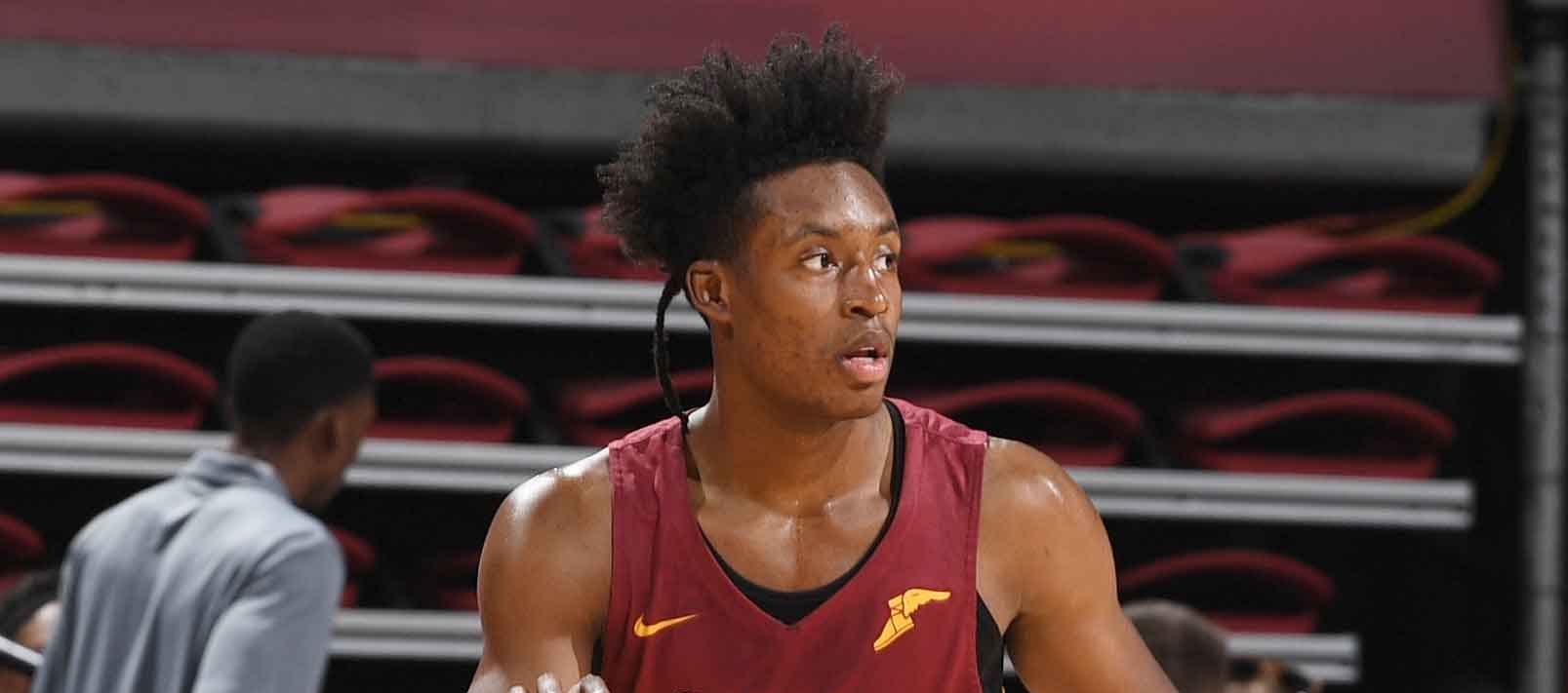 Collin Sexton sous le maillot des Cavaliers.