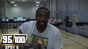 Insolite – La performance stratosphérique de Gilbert Arenas au shoot
