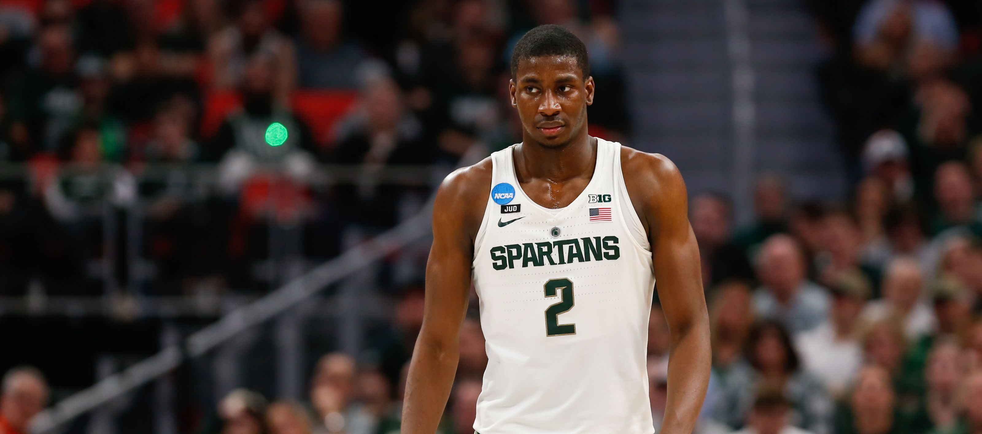 Jaren Jackson Jr sous le maillot de Michigan State.