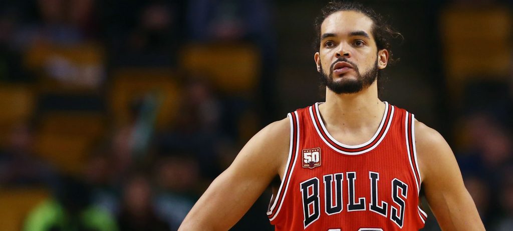 Joakim Noah sous le maillot des Bulls.