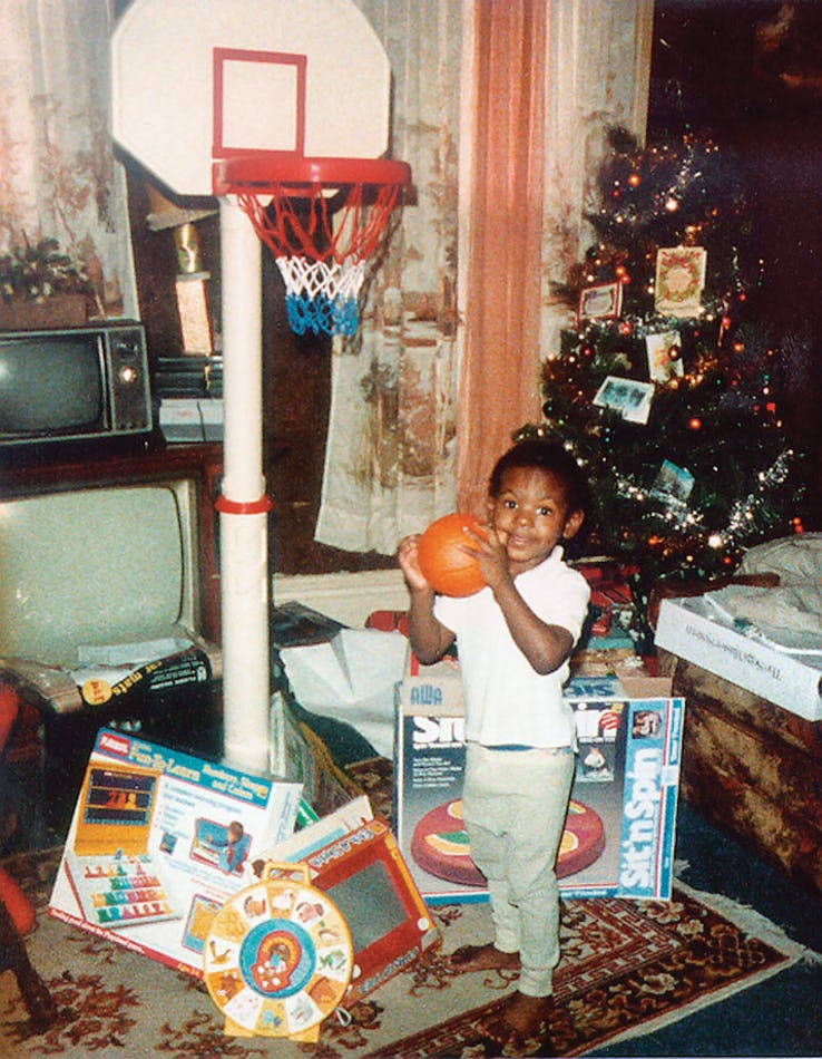 LeBron James, enfant.