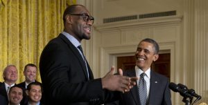 NBA – « LeBron dit qu&rsquo;il ne veut pas devenir Président, mais qui sait ? »