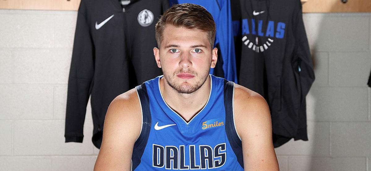 Luka Doncic sous le maillot des Mavericks