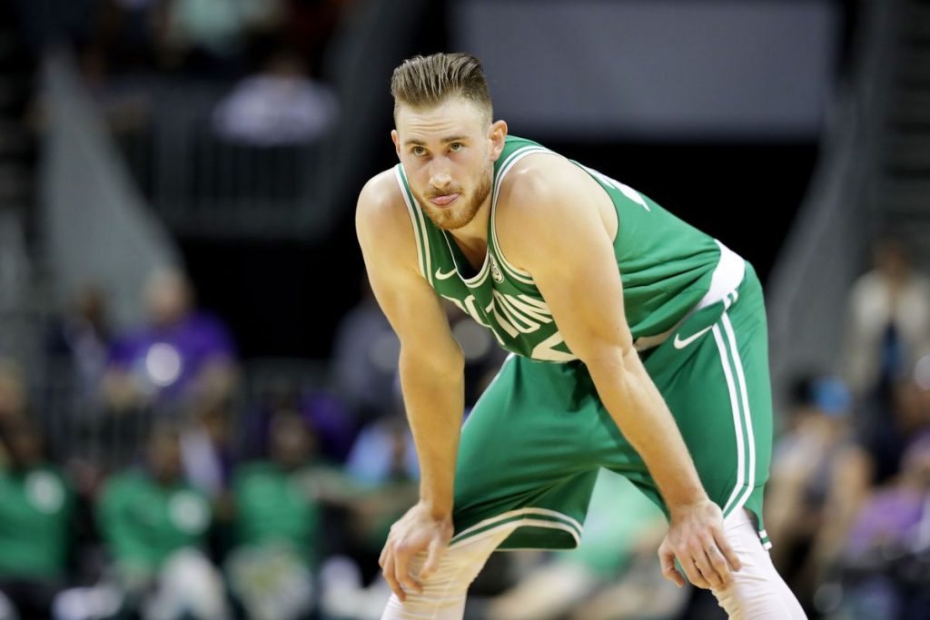 Gordon Hayward sous le maillot des Celtics