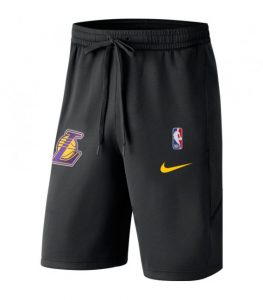 lakers therma flex shorts