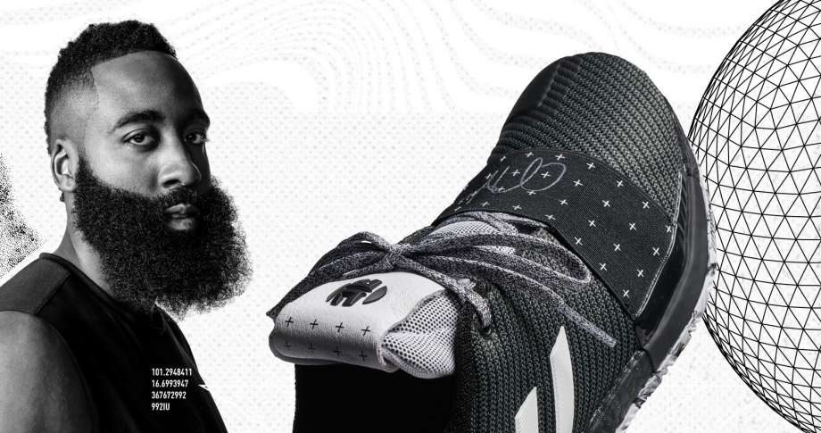 Capture d'écran du nouveau modèle signature de James Harden