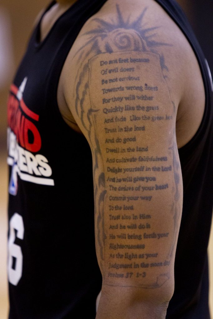 Le tatouage de Damian Lillard en NBA