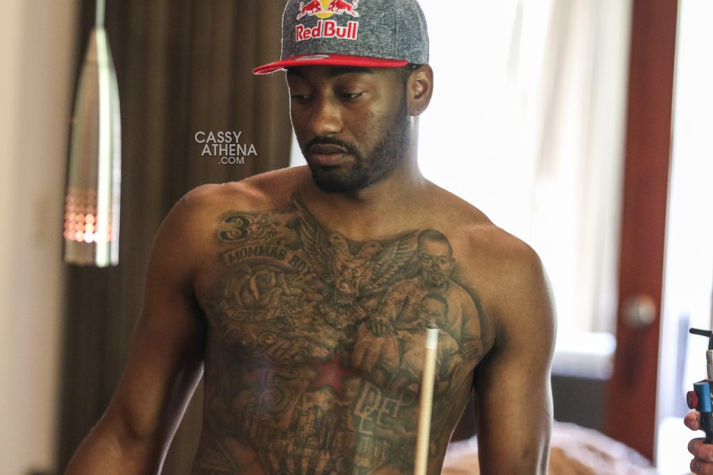 Le tatouage de John Wall en NBA