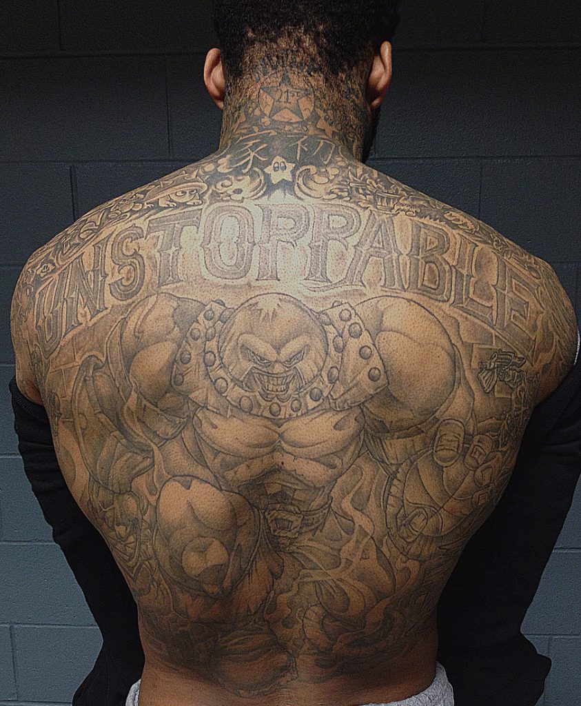 Le tatouage de Wilson Chandler en NBA