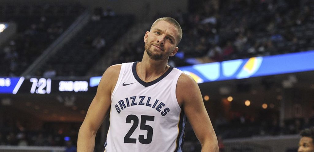 Chandler Parsons sous le maillot des Grizzlies.