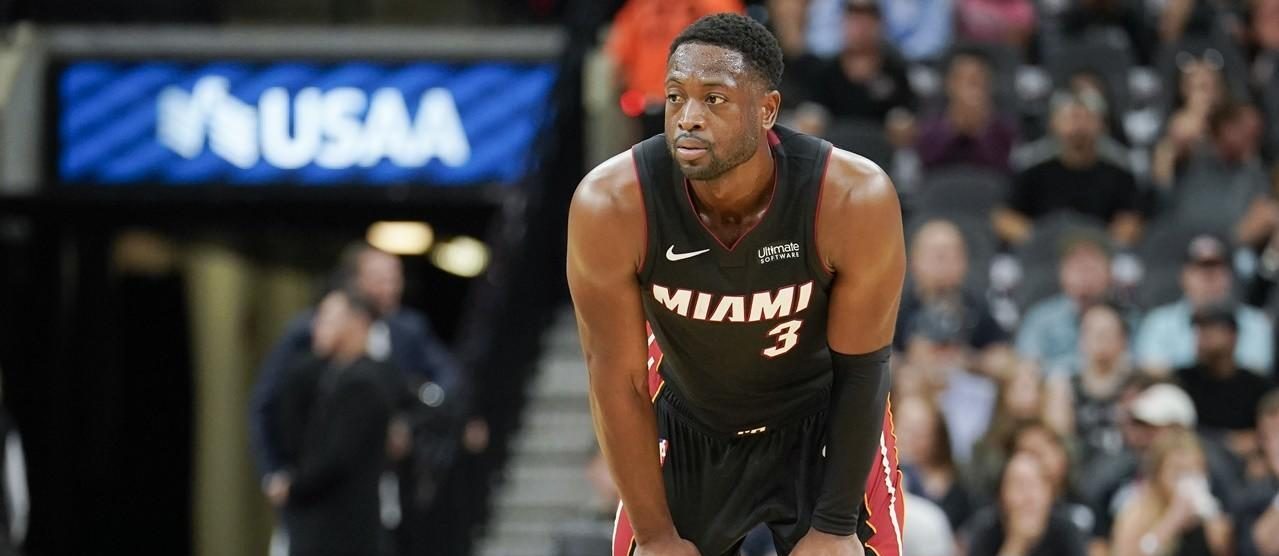 Dwyane Wade sous le maillot du Heat