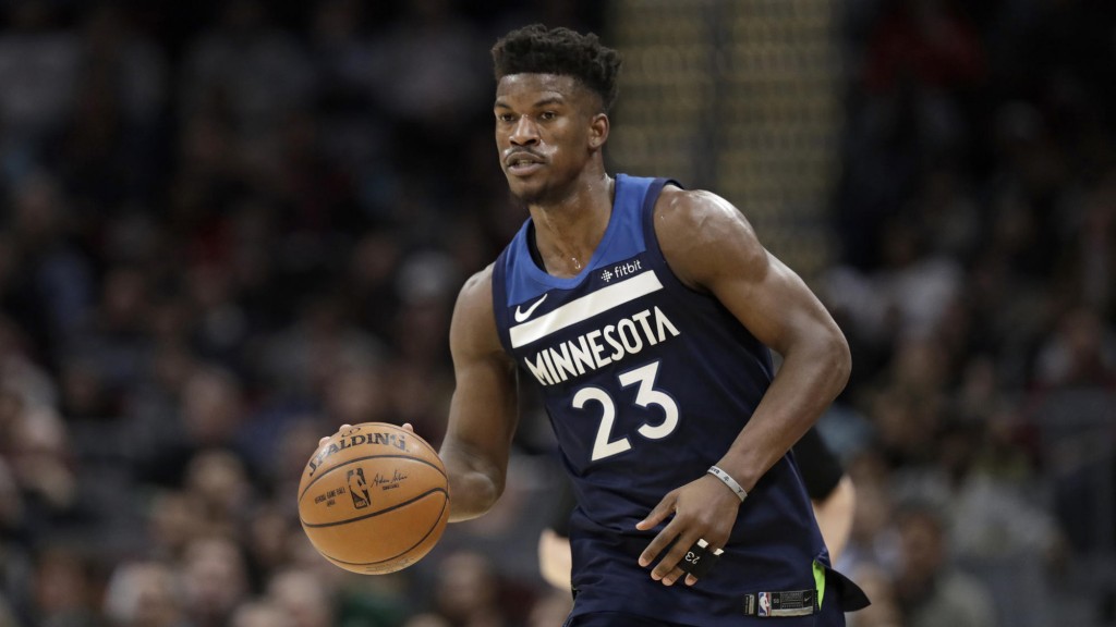 Jimmy Butler sous le maillot des Wolves