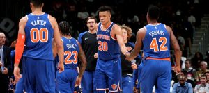 NBA – Kevin Knox se montre pour sa première avec les Knicks