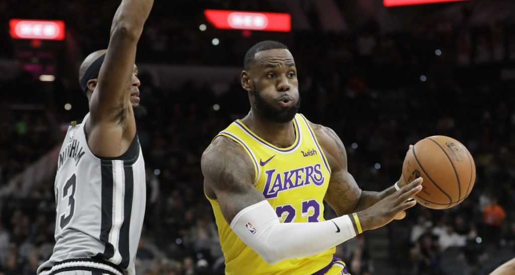 LeBron James contre San Antonio Spurs