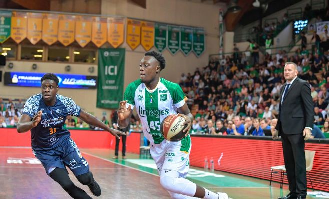 Sekou Doumbouya sous le maillot limougeaud contre Gravelines-Dunkerque