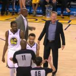 NBA – Exclu du match, Steve Kerr envoie un petit message aux arbitres