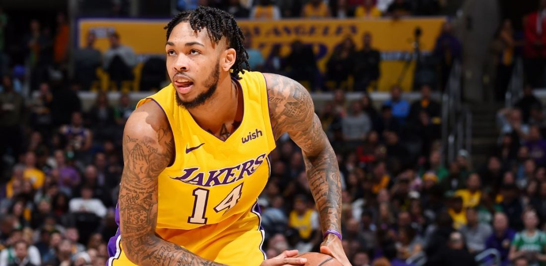 Brandon Ingram, ailier des Los Angeles Lakers, impressionne LeBron James.