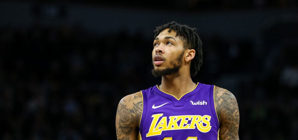 Brandon Ingram sous le maillot des Lakers