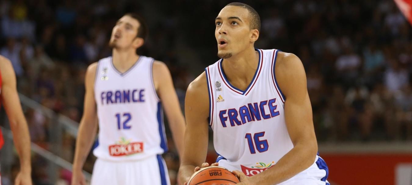 Rudy Gobert sera l'une des pièce maîtresse de l'EDF durant le Mondial 2019