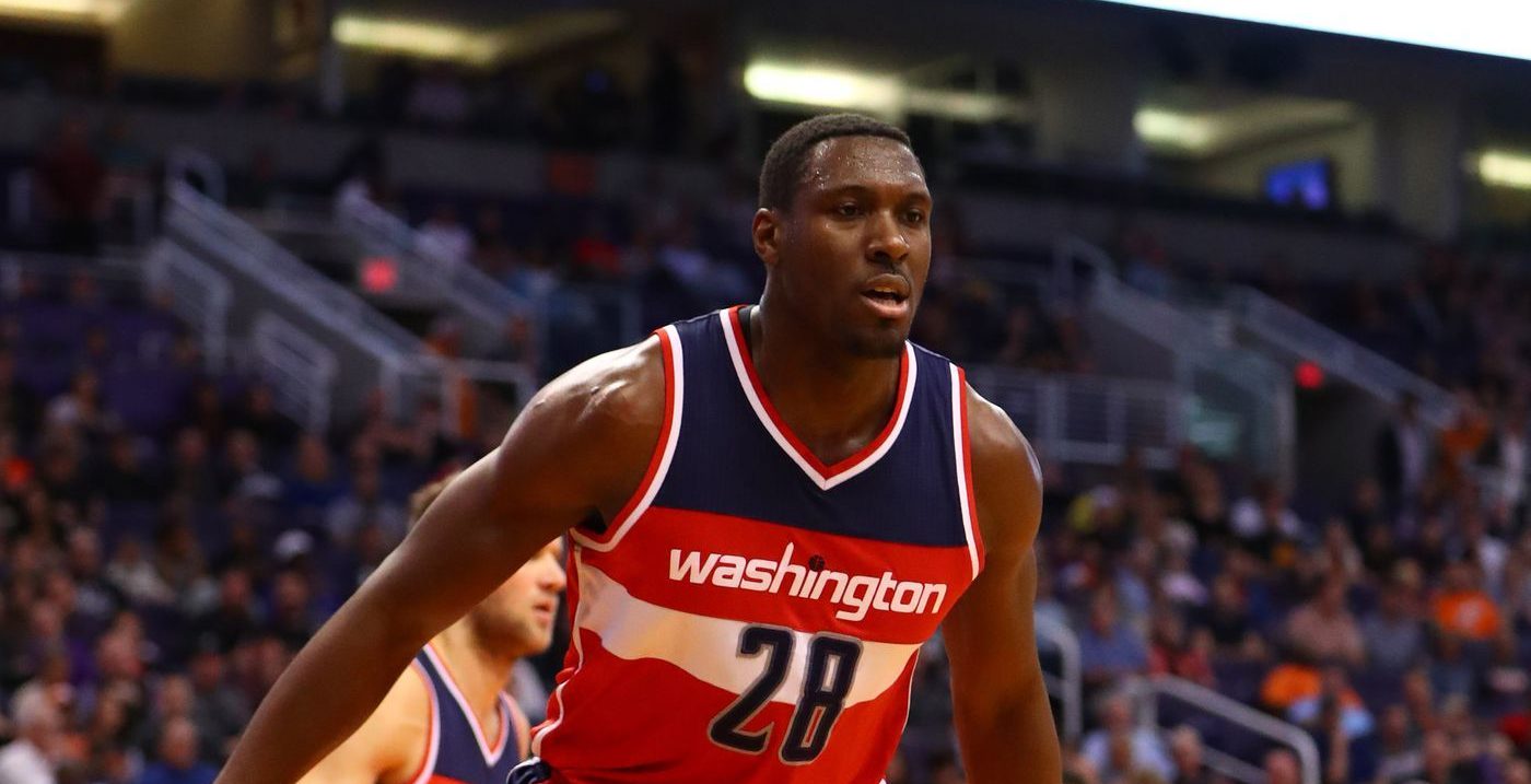 Ian Mahinmi sous le maillot des Washington Wizards