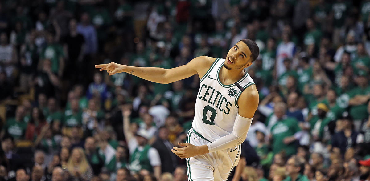 Jayson Tatum avec les Boston Celtics