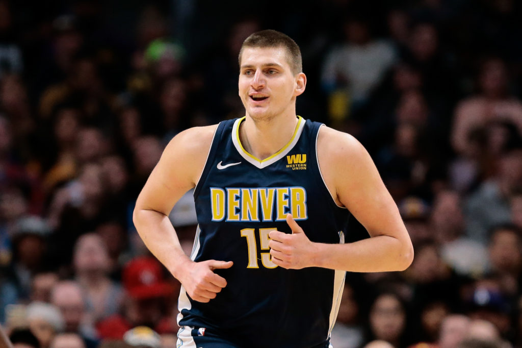 Nikola Jokic a été élu joueur de la semaine