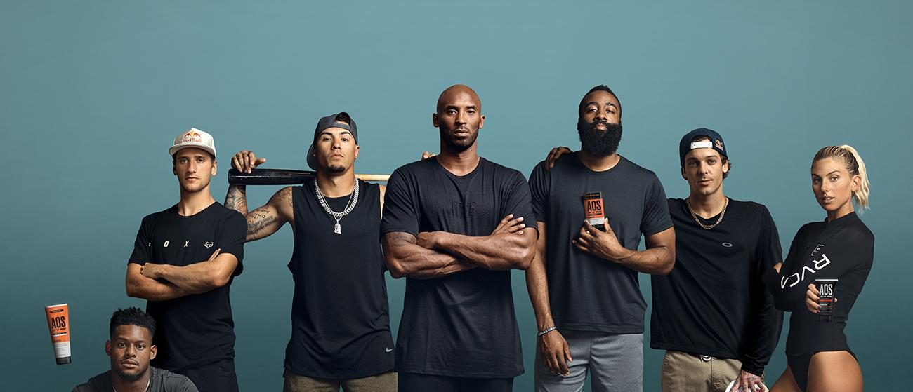 Kobe Bryant et les autres ambassadeurs de la marque Art of Sports