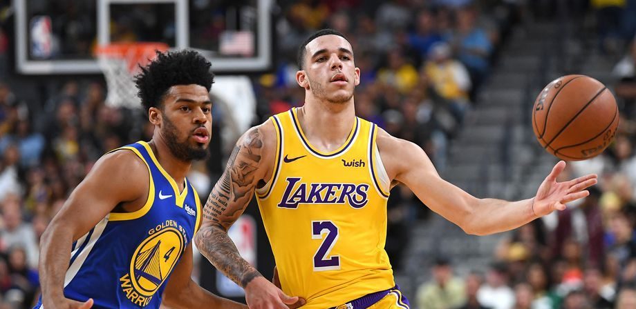 lonzo ball siffler lakers