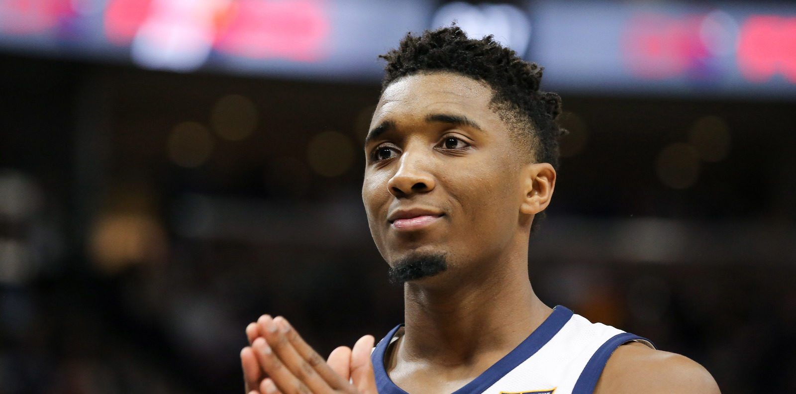 Donovan Mitchell sous le maillot du Jazz de Utah