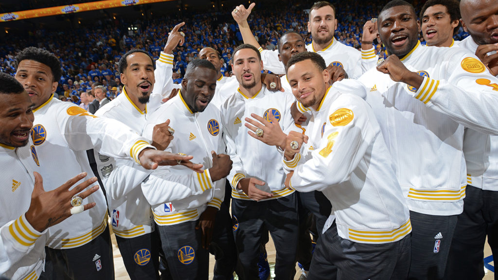 Ring Night des Golden State Warriors 2017