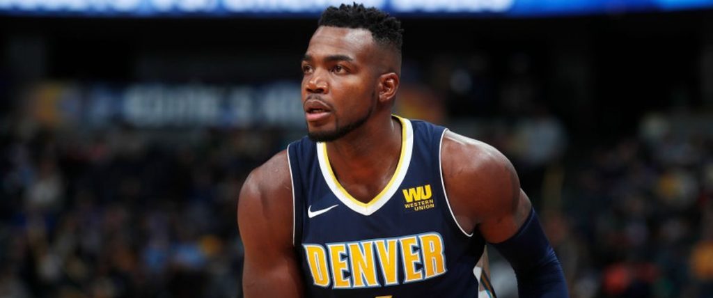 Paul Millsap sous le maillot des Nuggets