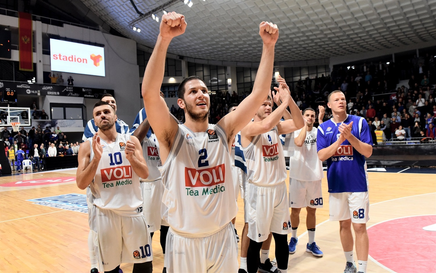 21/34 à 3 points pour Podgorica