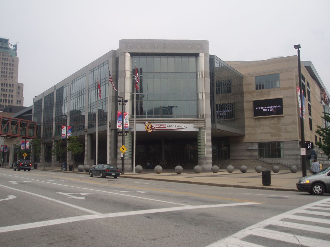 La Quicken Loans Arena, salle des Cleveland Cavaliers en NBA