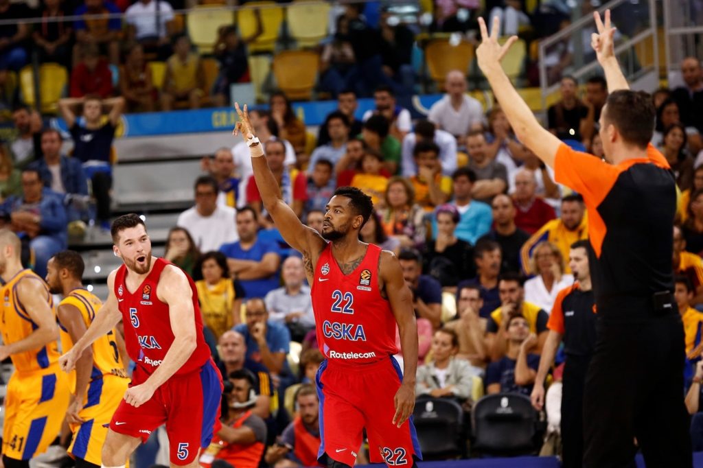 Duel entre le CSKA Moscou et l'Olympiacos