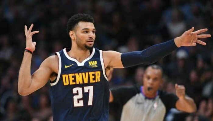 Jamal Murray sous le maillot des Denver Nuggets