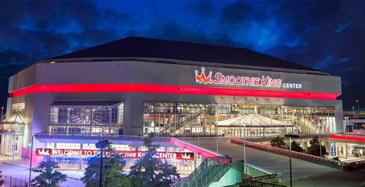 Le Smoothie King Center, salle des New Orleans Pelicans en NBA