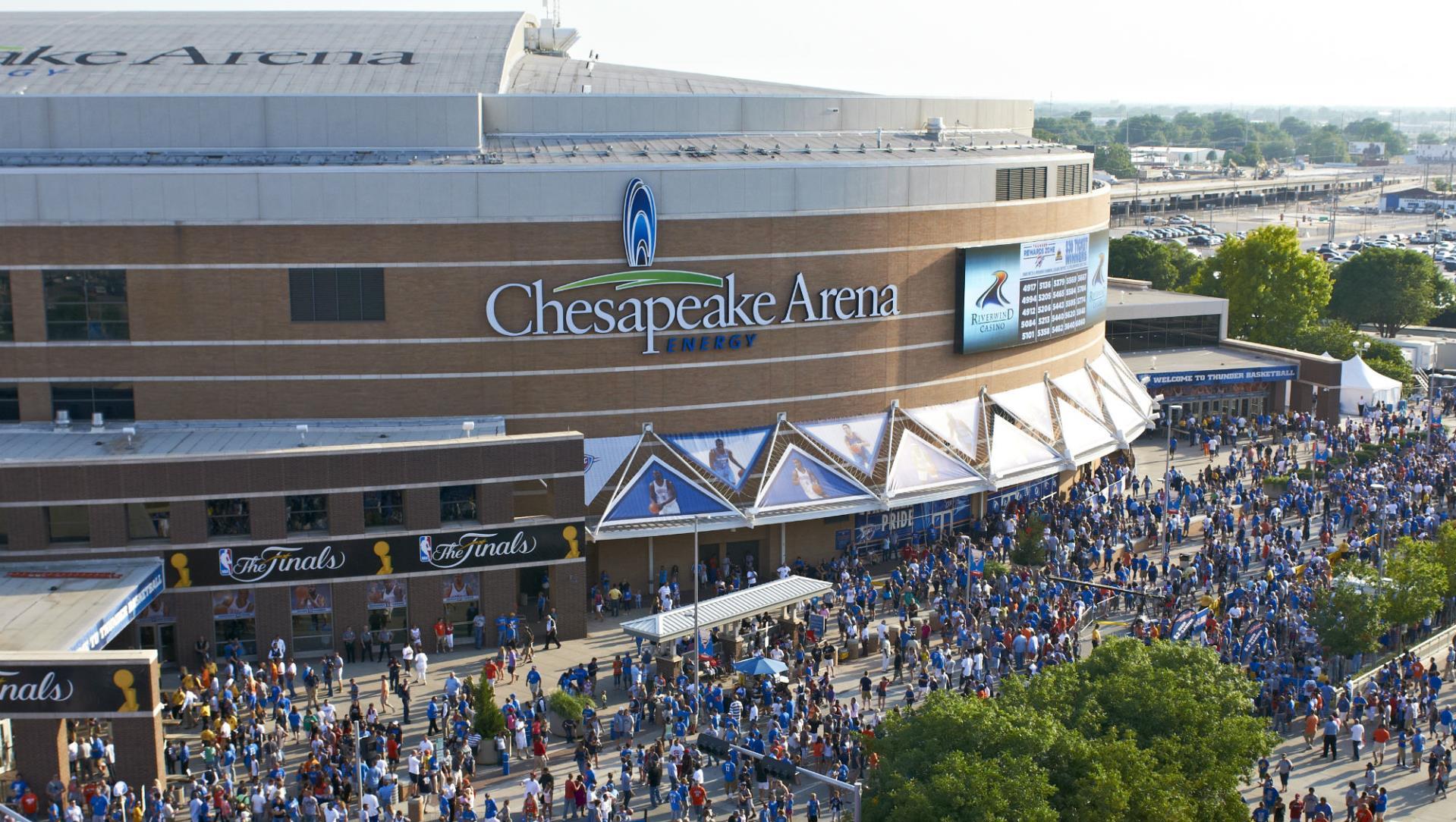 La Chesapeake Energy Arena, salle d'Oklahoma City Thunder NBA