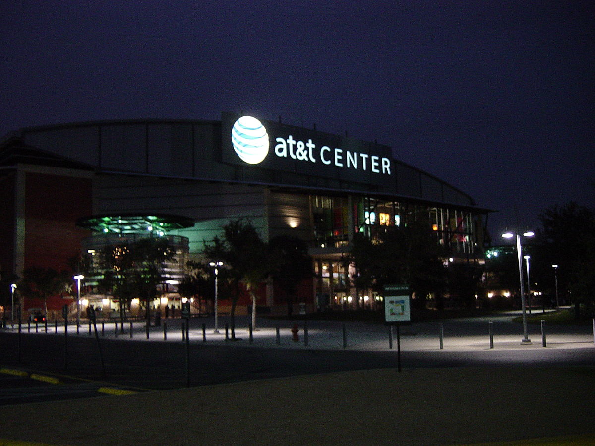 L'AT&T Center, salles des San Antonio Spurs en NBA