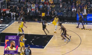 NBA – Shaqtin&rsquo; A Fool : LeBron pour une tentative de middle kick ?