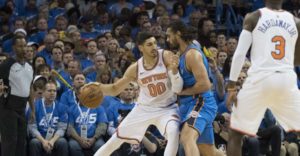 NBA – Steven Adams tacle Enes Kanter