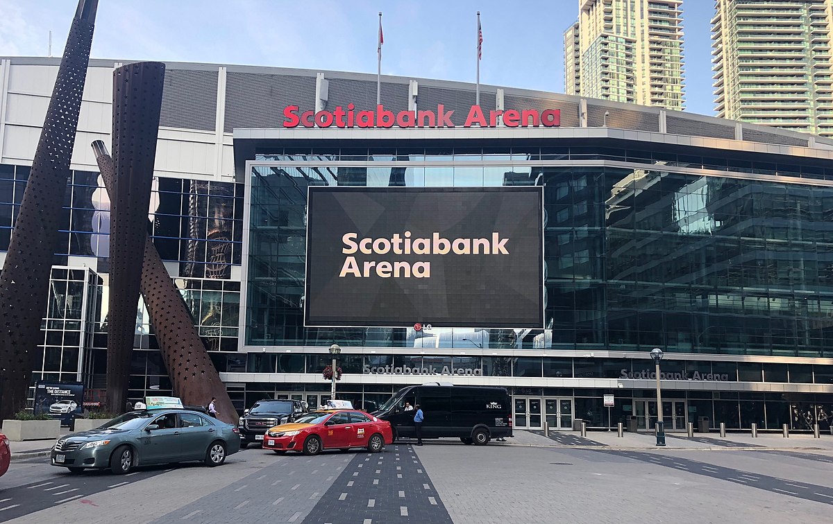 La Scotiabank Arena, salle des Toronto Raptors en NBA