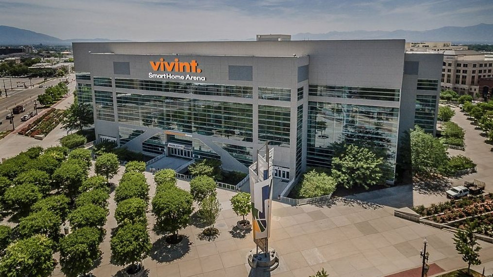 La Vivint Smart Home Arena, salle du Utah Jazz en NBA