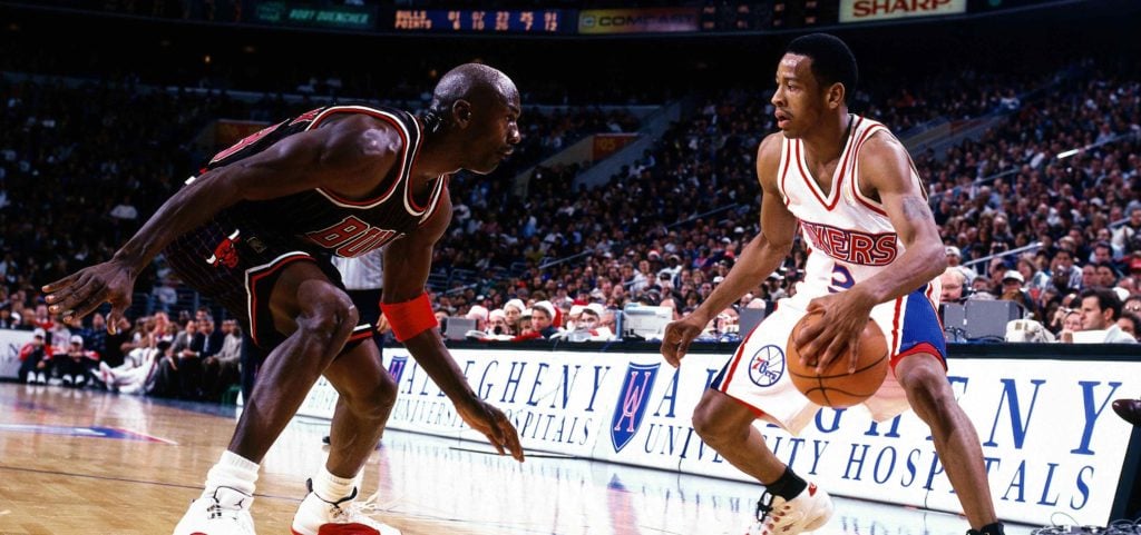 Allen Iverson Michael Jordan