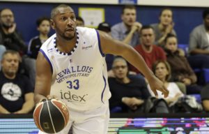 Boris Diaw avec les Levallois Metropolitans en Jeep Elite